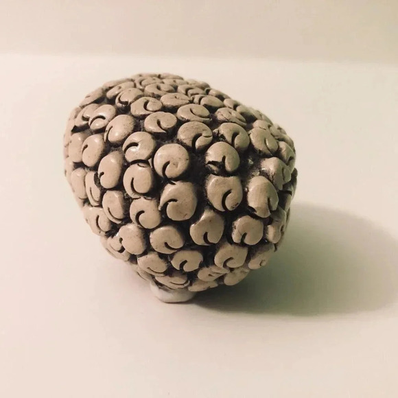 Vtg Small Artesania Rinconada Sheep Figurine  Hand Made 2.5 Inch Long - Picture 3 of 10